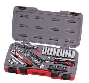 Teng Tools 1/4" Socket Set 60 Pce
