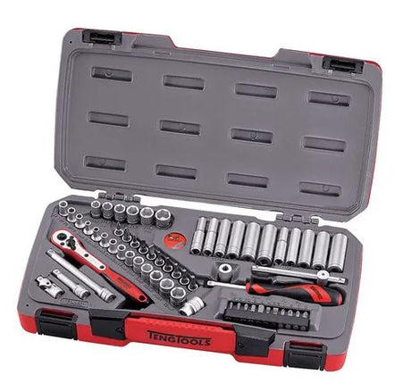Teng Tools 1/4" Socket Set 60 Pce