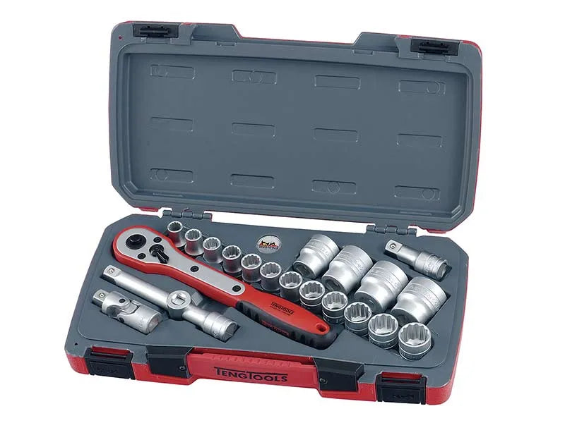 Teng Tools Socket Set 1/2'' 21 Piece