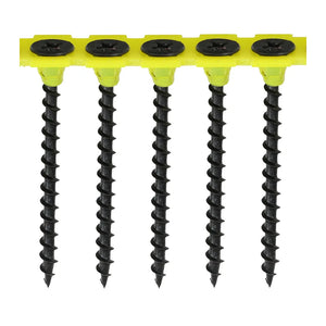 Timco Collated Drywall Screws - PH Bugle Head, Coarse Thread, Black (3.5mm x 50mm) - 1000 Screws