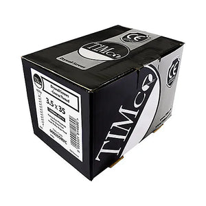 TIMCO Drywall Screws - Coarse Thread, Bugle Head, Black Phosphate (3.5mm x 45mm) - 1 Pack