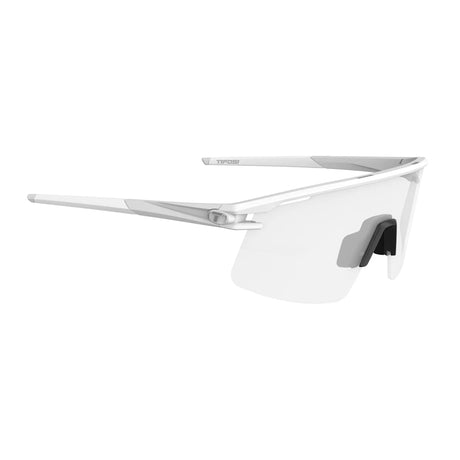 Tifosi Moab Lite Shield Fototec Sunglasses - Matte White | Adaptive Shield Lens for Cycling & Running