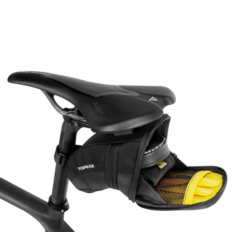 Topeak Aero Wedge Large TC2253 - QuickClick Mount Saddle Bag with Expandable Storage