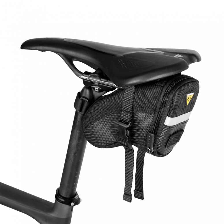 Topeak Aero Wedge Small TC2260 - Strap Mount Saddle Bag with Reflective Strip