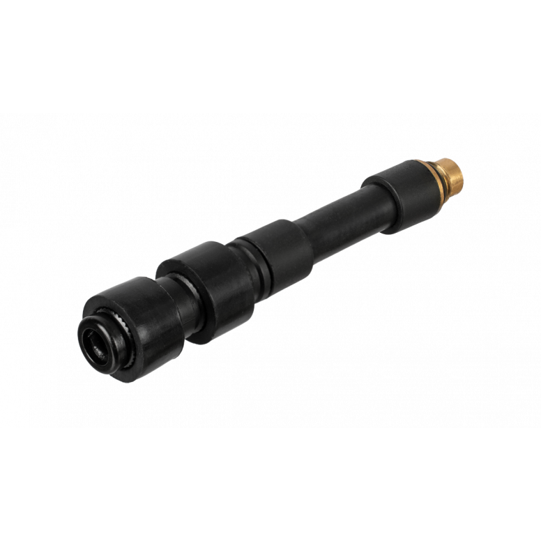 Topeak E‑Booster Digital Mini Electric Bike Pump - 120 psi / 8 bar, SmartHead Presta & Schrader