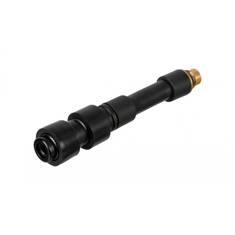 Topeak E‑Booster Digital Mini Electric Bike Pump - 120 psi / 8 bar, SmartHead Presta & Schrader