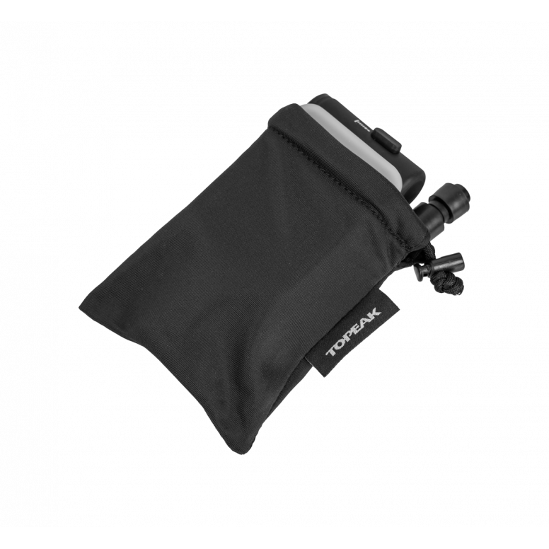Topeak E‑Booster Digital Mini Electric Bike Pump - 120 psi / 8 bar, SmartHead Presta & Schrader