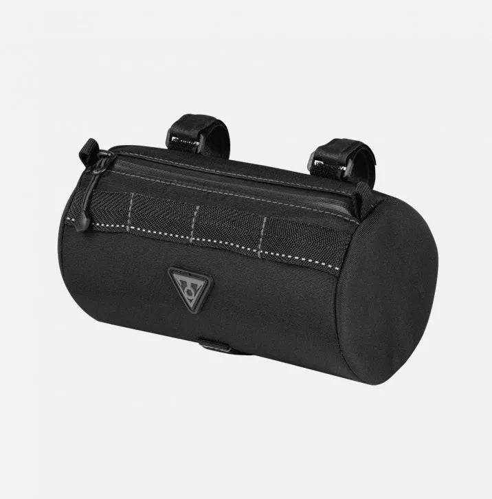 Topeak Tubular Barbag 1.5L Black TC2328G | Compact Handlebar Duffle for Cyclists