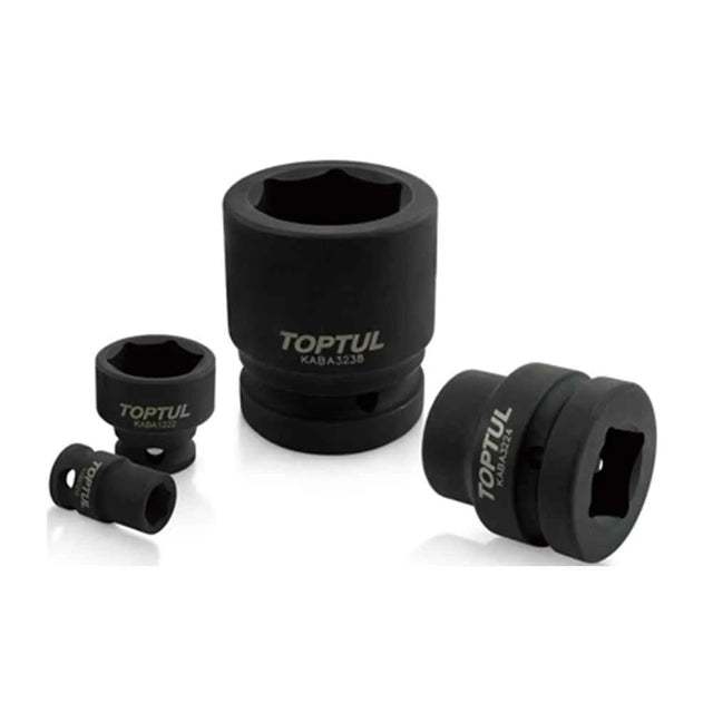 Toptul 1/2" Dr Impact Socket 6pt x 15mm QKABA1615