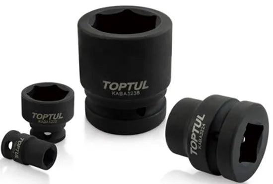 Toptul 1/2" Dr Impact Socket 6pt x 27mm QKABA1627