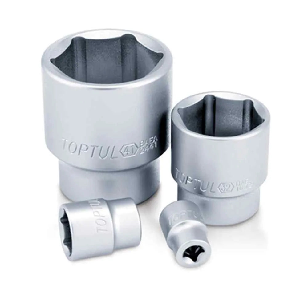 Toptul 1/2″ Dr Socket Satin 6pt x 24mm | QBAEA1624