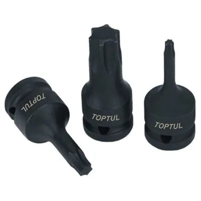 Toptul 1/2"Dr Impact Star Bit Socket | Durable, High-Torque Performance Tool