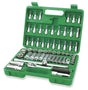 Toptul 3/8" Drive Socket & Bit Set 60PCS Metric - QGCAI6001 