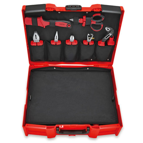 Toptul GCZ-042A VDE Insulated Mechanical Tool Set 42pcs - Complete Tool Kit for Electricians & Mechanics
