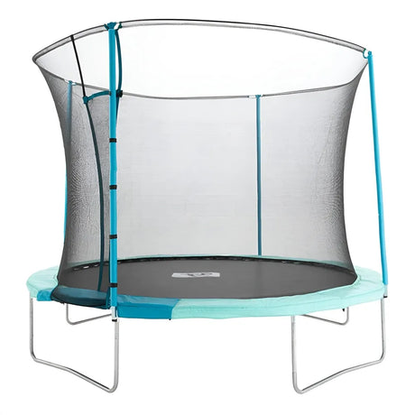 TP UP 12ft Backyard Trampoline with IGLOO Safe Zip-Free Enclosure Net