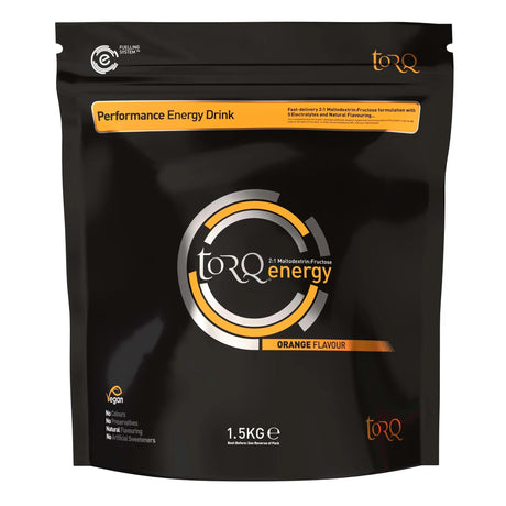 TORQ Energy Drink Powder - 1.5kg | 2:1 Maltodextrin:Fructose | Hydration & Electrolytes