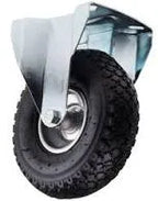 Castor Rubber Fixed 6 Inch 150kg
