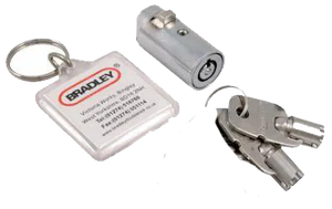 Bradley Coupling Barrel Lock 2 Piece