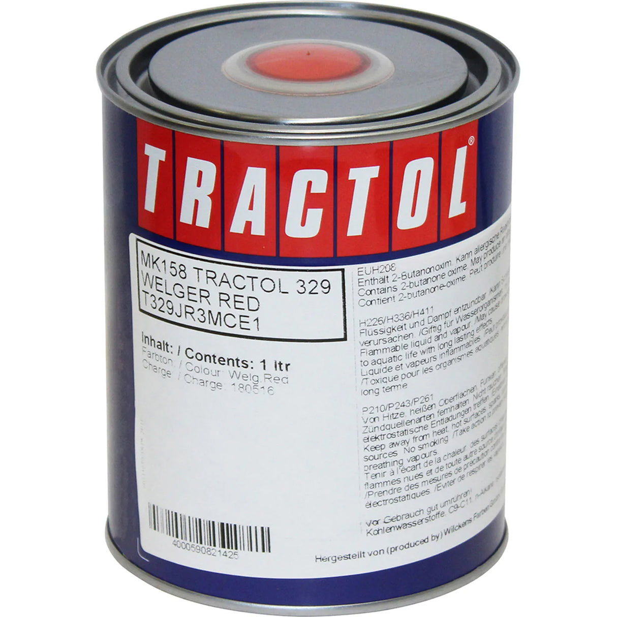 Tractol Paint 1L Welger Red - MK158