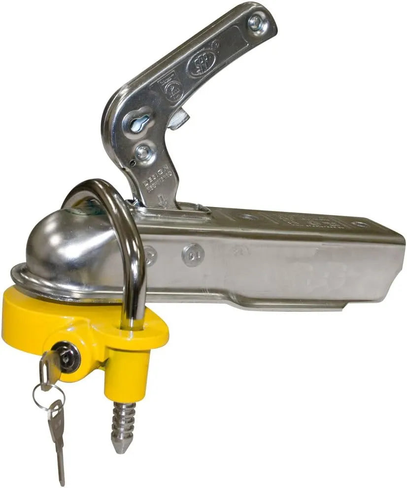 Trailer Hitch Lock MP953 - Heavy-Duty Lock for 50mm Couplings