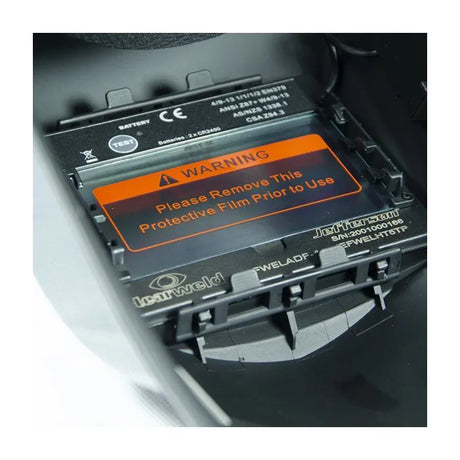 Jefferson Auto Welding Helmet Tread Plate Design