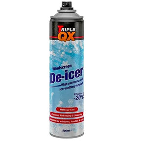 Tripple QX De-Icer 500ml Aerosol