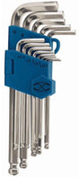 Truper Metric Ball End Hex Wrench Set 13-Piece - Precision Metric Allen Keys with Ball End for Angled Access