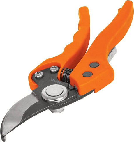 Truper Steel Nylon Bypass Pruner 8"