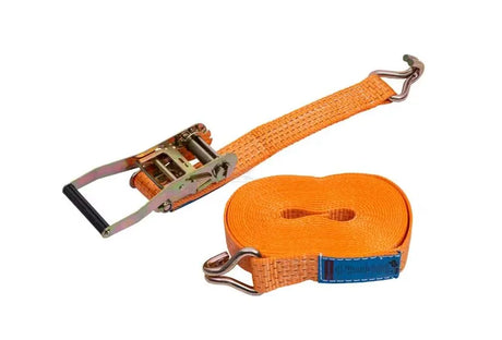 TS2050E Ratchet Strap 9mx50mm - Type 50, 25kN Heavy-Duty Lashing by Kramp