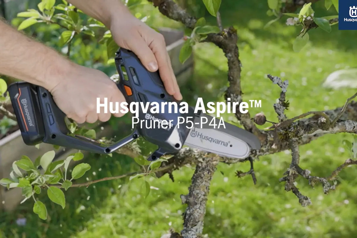 Husqvarna Aspire P5-P4A Pruner with Battery and Charger