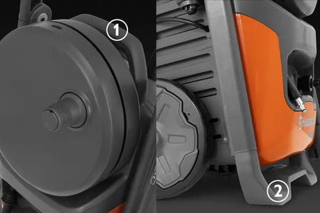 Husqvarna PW 360 Pressure Washer | 160 Bar, 3-in-1 Lance & Hose Reel