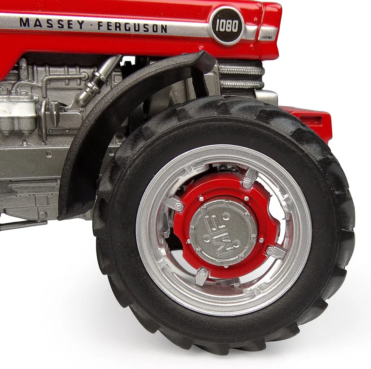 Massey Ferguson 1080 Model Tractor with Peko Cab 1:32 Scale 4WD Die-Cast by Universal Hobbies