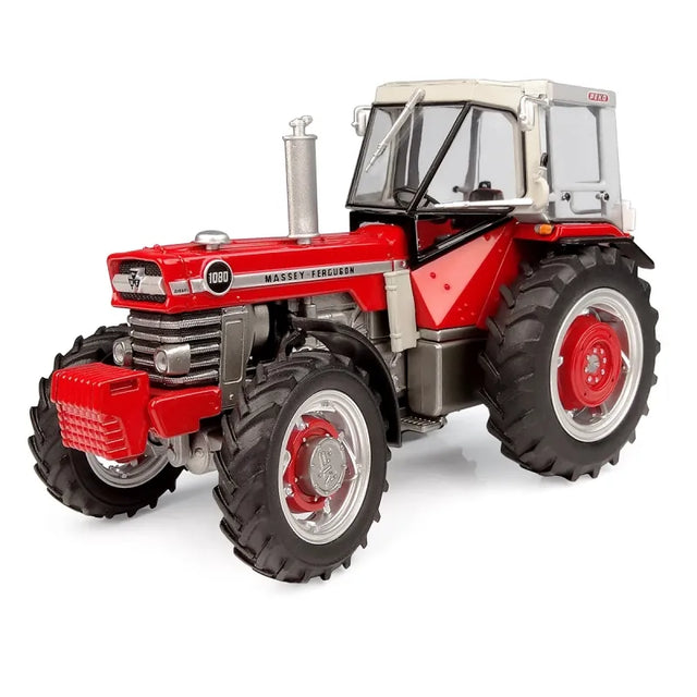 Massey Ferguson 1080 Model Tractor with Peko Cab 1:32 Scale 4WD Die-Cast by Universal Hobbies