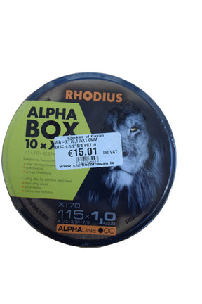 Rhodius 4 1/2" Cutting Discs