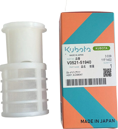 Kubota Element Fuel Filter for M95, M105, M5091, M5111, KX042-4