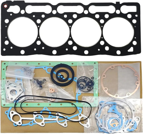 V1505 Full Head Gasket Set for Kubota V1505, V1505T, V1505-E | Complete Engine Gasket Kit