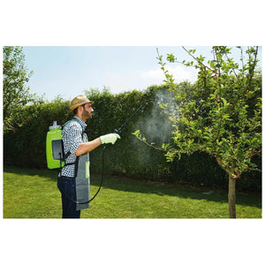 Verdemax Futura 8L Battery Powered Knapsack Sprayer | 12V 2.5Ah Battery Included | Fibreglass Lance