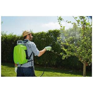 Verdemax Futura 8L Battery Powered Knapsack Sprayer | 12V 2.5Ah Battery Included | Fibreglass Lance