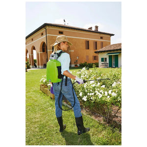 Verdemax Futura 8L Battery Powered Knapsack Sprayer | 12V 2.5Ah Battery Included | Fibreglass Lance