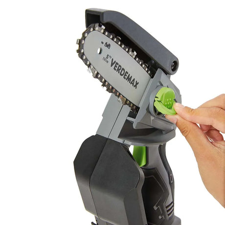 Verdemax PE20 20V Battery Powered Pruner | Cordless 12cm Bar | 2Ah Lithium Battery Included