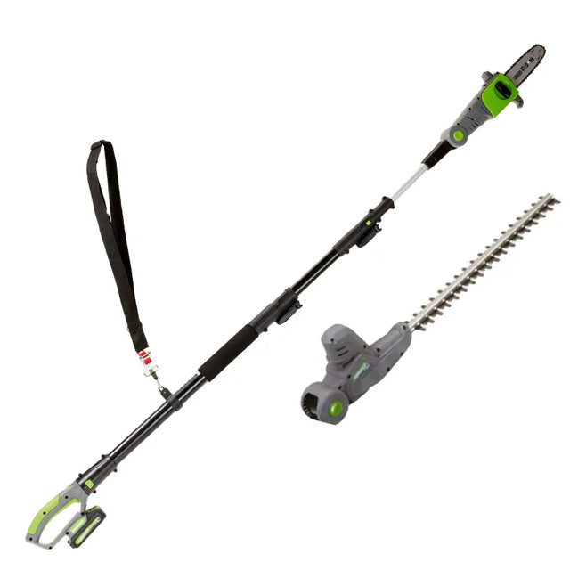 Verdemax PTT20 Battery Powered Telescopic Pruner & Hedge Trimmer | 20V 2Ah Battery Included
