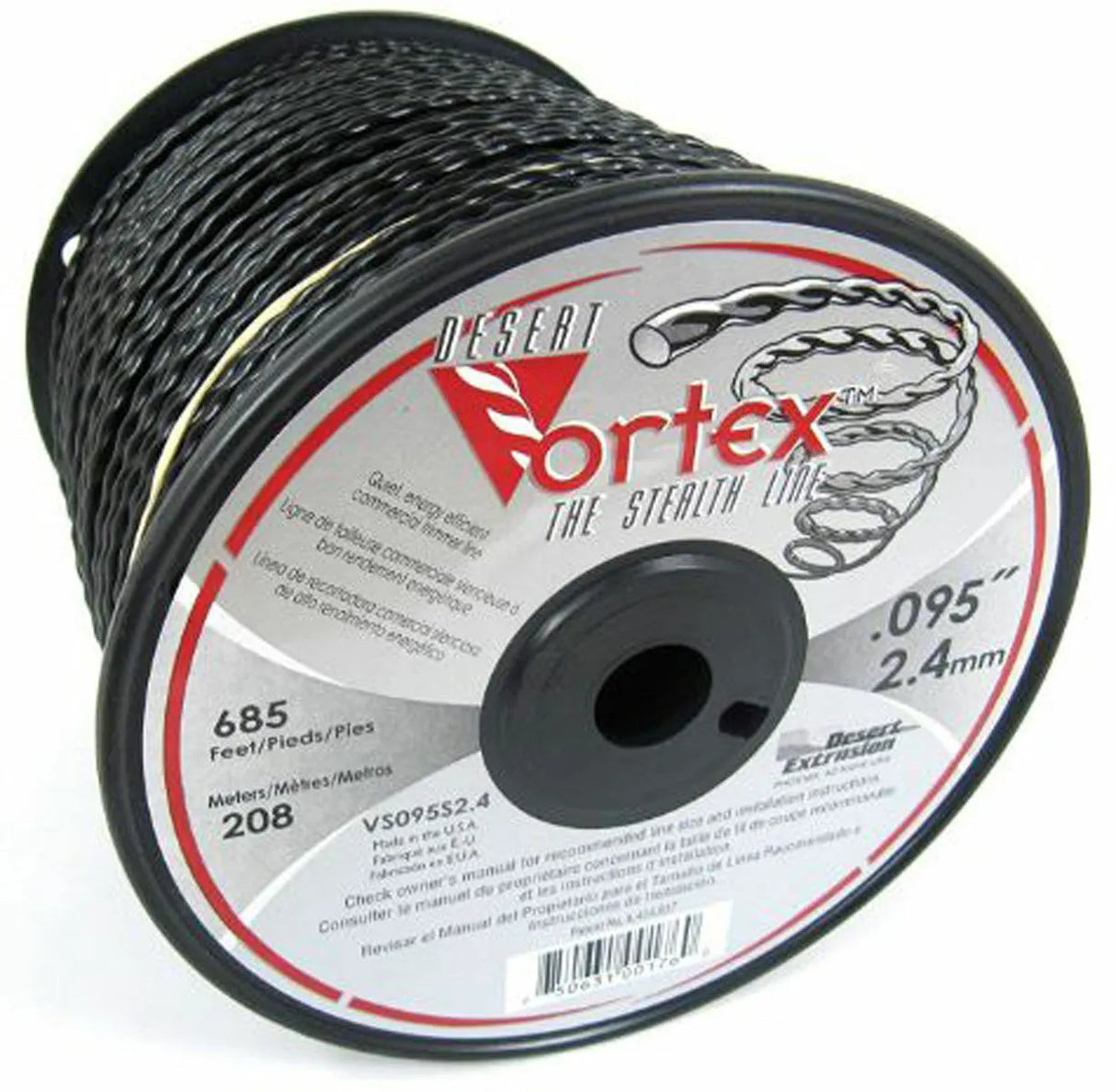 Vortex Strimmer Line 2.4mmx209m