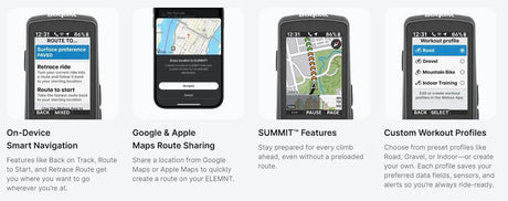 Wahoo ELEMNT BOLT 3 GPS Bike Computer - High-Performance Bike GPS with Smart Navigation