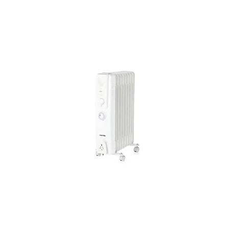 Warmlite 2000W Oil Filled Radiator with Timer | Energy-Efficient Freestanding Heater with Adjustable Thermostat