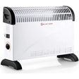 Warmlite 2 kW Convector Heater WL41001 - Free‑Standing White Convection Heater with Thermostat