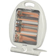 Warmlite 800W Folding Quartz Heater WL42006 - Compact Radiant Heater with 400/800W‑Settings & Foldable Base