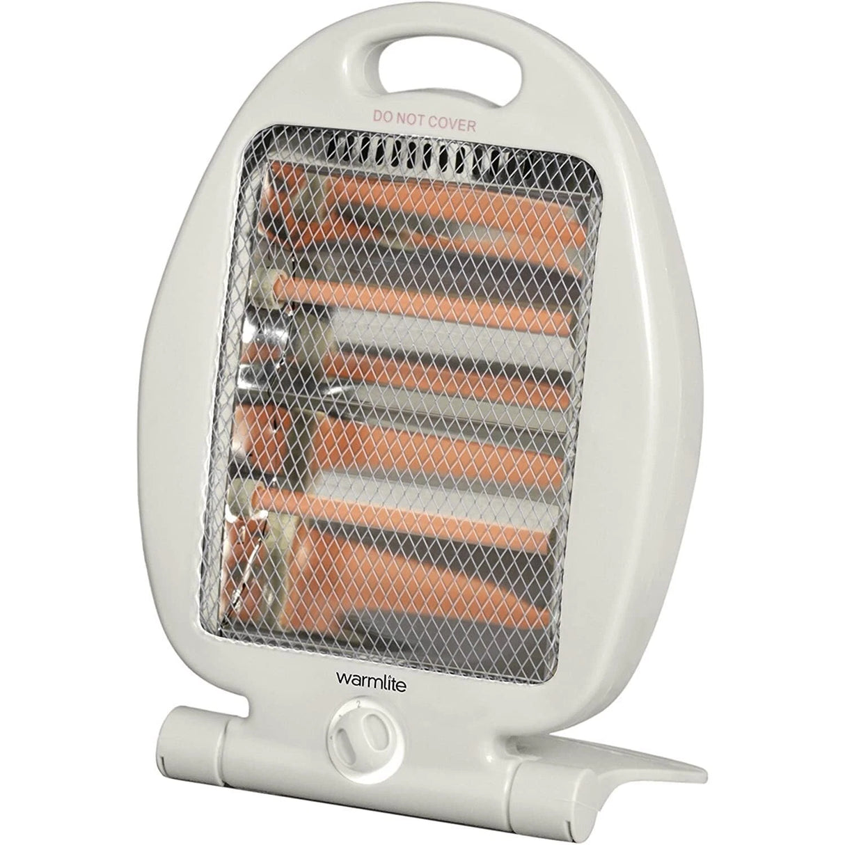 Warmlite 800W Folding Quartz Heater WL42006 - Compact Radiant Heater with 400/800W‑Settings & Foldable Base