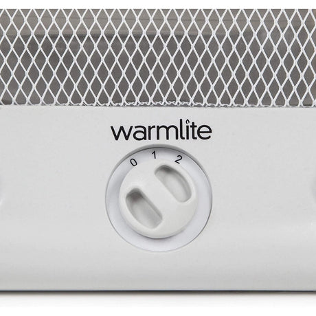 Warmlite 800W Folding Quartz Heater WL42006 - Compact Radiant Heater with 400/800W‑Settings & Foldable Base