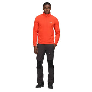 Regatta Men's Thompson Lightweight Half Zip Fleece Burnt Salmon