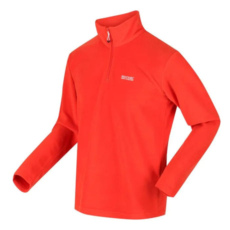 Regatta Men's Thompson Lightweight Half Zip Fleece Burnt Salmon